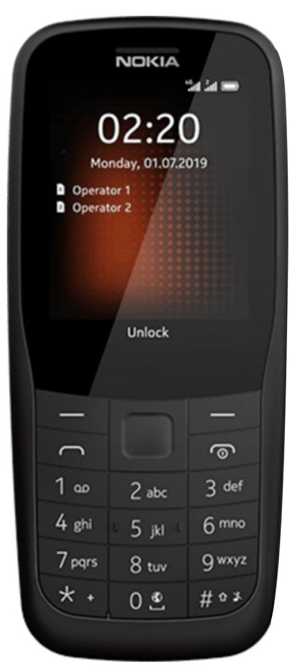 Nokia 220 4G černá