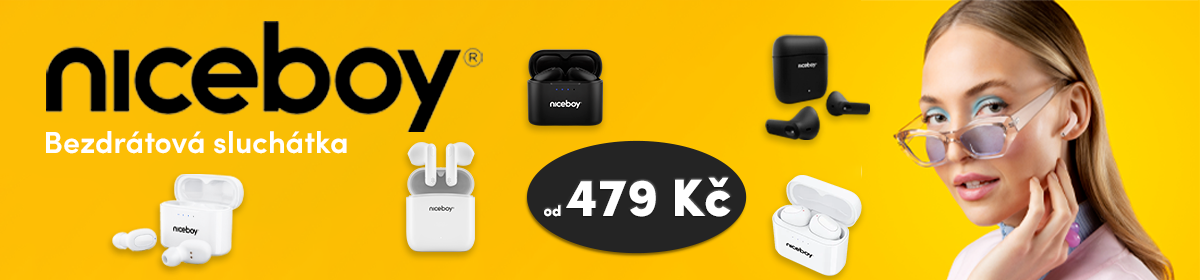 Bezdrátová sluchátka Niceboy