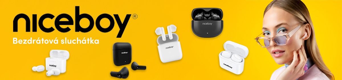 Bezdrátová sluchátka Niceboy