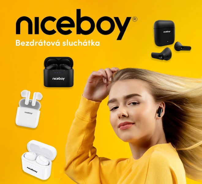 Bezdrátová sluchátka Niceboy