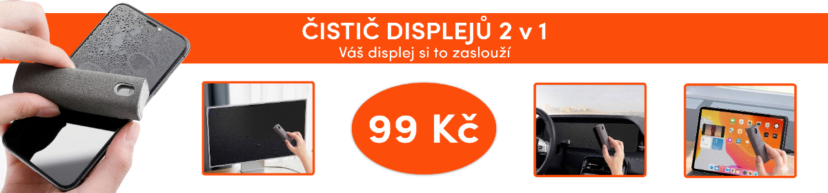 Swissten Čistič Displejů 2 v 1