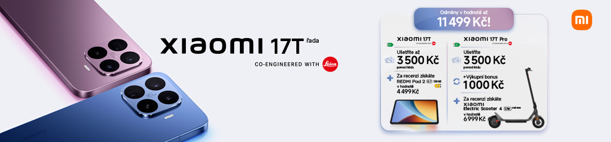 Xiaomi 17T Leica Edition – Speciální akce